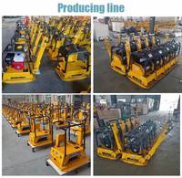 Compacteur de sol réversible Lonsen FPC160, 160 kg, moteur diesel, force centrifuge de 30 KN, vitesse de déplacement de 15-30 m/min, moment de charge élevé