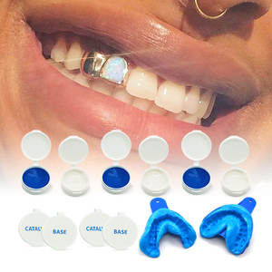 ชุดอุปกรณ์ทันตกรรมสำหรับทันตกรรมหัวตะแกรงฟันสีขาว/ถ้วยเจลลี่/ถังสำหรับทำฟันทอง - Product Image 1