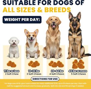 OEM ODM Private  Golosinas Blandas para Perros con Omega 3 para el Apoyo a la Salud - Product Image 3