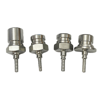 Nouveau tube de frein hydraulique en acier inoxydable, extrémité droite sertie, raccord banjo, adaptateur de tuyau 3AN AN3, ajustement universel pour frein