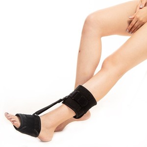 Yiheng Foot Correction Belt Adjustable <b>Ankle</b> <b>Support</b> <b>Brace</b> One Size Black For Foot Drop Recovery - Product Image 3