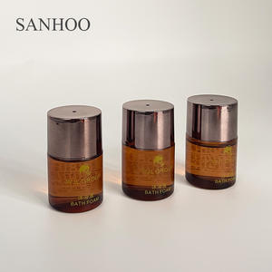 SANHOOO Custom Hotel Guest Commodités Shampooing <span class=keywords><strong>Kit</strong></span> d'hygiène jetable Fournitures 5 étoiles Articles de toilette personnalisés pour hôtels - Product Image 1
