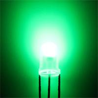 LED Hlx-emc ambre orange 610 nm 5 mm avec angle de vision de 30 degrés, tension inversée maximale de 5 V, emballage traversant, 0,06 W
