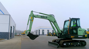 Precio bajo Famosa marca E660HEV Mini excavadora con pilas Excavadora sobre orugas de 6 toneladas con retroexcavadora de hoja de nieve a la venta - Product Image 2