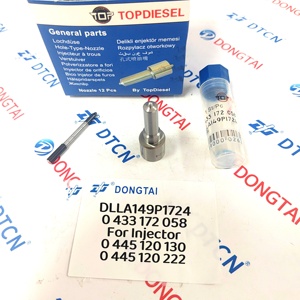 หัวฉีดคอมมอนเรล Topdiesel รุ่น DLLA149P1724,0 433 <span class=keywords><strong>172</strong></span> 058 สำหรับหัวฉีด 0445120130/0445120222 - Product Image 3