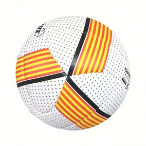 Ballon de football professionnel durable à 6 panneaux, taille 5, avec logo personnalisé pour l'entraînement et les matchs, pour adultes - Product Image 1