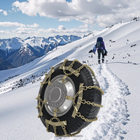 Chaînes à neige antidérapantes universelles pour pneus de camion 6.50-16 et 7.00-16, état neuf, matériau de qualité