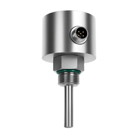 Débitmètre électronique HNF10-B, boîtier tout métal, principe de diffusion de chaleur pour l'eau, l'huile et l'air