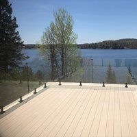 Doppelte moderne Edelstahl-Glasklemmen-Treppenhalterungen für Balkon- und Schwimmbadgeländer in Wohnungen und Villen – Rostfrei