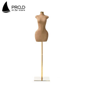 Manekin ukuran besar wanita, Eropa dan Amerika model rak menampilkan manekin badan cokelat - Product Image 3
