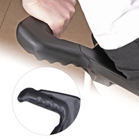 Asiento de pasajero trasero Ryker para motocicleta 2-Up con almohadilla elástica, asas de agarre laterales para Can AM Ryker 600 900 Sport Rally Edition MAX