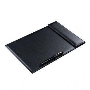 Custom Logo Office Document <b>Folder</b> <b>A4</b> PU Leather Clipboard with Pen Holder for Corporate Meeting - Product Image 3
