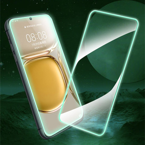 ฟิล์มกันรอยกระจกนิรภัยเรืองแสงตอนกลางคืนสำหรับ iPhone 15 XR 11 12 13 14 <span class=keywords><strong>PRO</strong></span> <span class=keywords><strong>MAX</strong></span> - Product Image 3