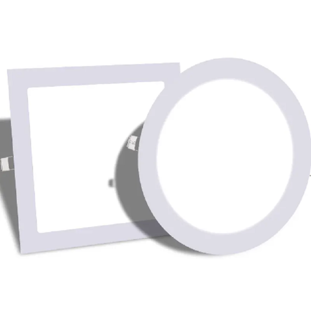 SUNDE Ultra Thin Modern Round Recessed LED Panel Light for Home Office Ceiling