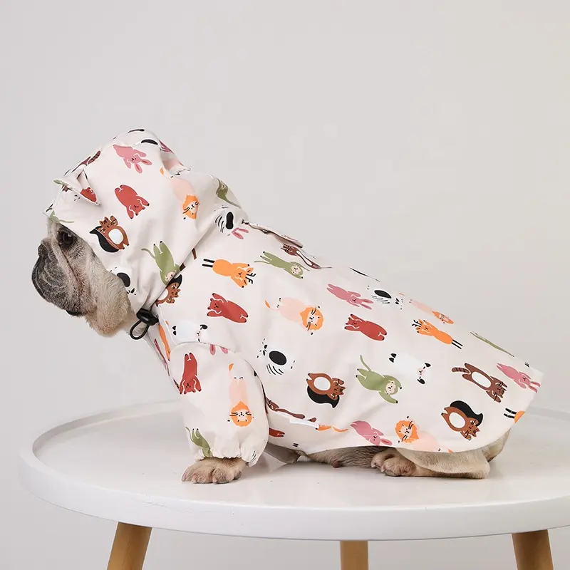 EW-chubasquero impermeable para perro, ropa impermeable para perro, 2023