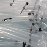 Tuyau cylindrique gonflable en TPU, léger, haute pression, flexible, colonne d'air, vessie d'air, diamètre 10mm-450mm, épaisseur