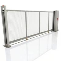 Clôture de sécurité 358 anti-escalade haute sécurité Clearview 358, clôture de protection périmétrique galvanisée et revêtue de PVC