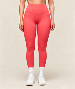 OEM pantaloni da Yoga stretti per ragazze di alta qualità Guangdong asciugatura rapida pantaloni da Yoga da donna verde a vita alta <span class=keywords><strong>Leggings</strong></span> Yoga senza cuciture - Product Image 4
