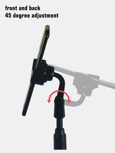 携帯電話ホルダースタンド角度高さ調節可能な電話タブレットスタンドデスクSelfie用 - Product Image 3