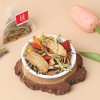 Baik untuk Kesehatan Hati Teh Herbal Alami Krisan, Honeysuckle, Goji Berry, dan Biji Cassia Teh Terbaik untuk Sakit Tenggorokan