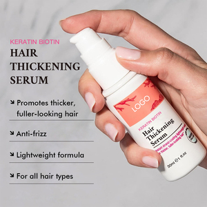 Oem Odm leggero prodotto per <span class=keywords><strong>capelli</strong></span> ispessimento più sano cuoio capelluto nutriente ridurre la biotina crespo <span class=keywords><strong>capelli</strong></span> collagene lasciare-In siero addensante - Product Image 2