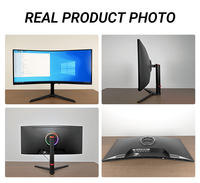 Monitor Curvo para Juegos de 34 Pulgadas, 165Hz, 1ms, 1500R, 4K UHD, Venta al Por Mayor de Fábrica, para Monitores LCD, Monitores de PC