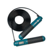 Équipement de fitness électronique intelligent, corde à sauter numérique intelligente avec capteur en PVC et compteur d'exercices lesté pour un usage unisexe