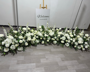 Arreglo de Flores Artificiales, Camino de Flores Silvestres de Primavera para el Pasillo de Boda, Mesa de Dulces y Fondo para <span class=keywords><strong>la</strong></span> Novia, Decoración para Fiestas de Cumpleaños - Product Image 5