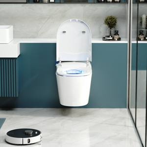 Di alta qualità dal Design semplice e moderno serbatoio d'acqua a parete intelligente bagno allungato telecomando automatico P-Trap - Product Image 2