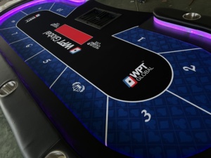 Mesa de <span class=keywords><strong>Ruleta</strong></span> con Luces LED para Casino, Mesa de Blackjack de Lujo para Club de Póker - Product Image 6
