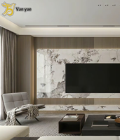 Fabricant Linyi, plaque de marbre UV 1220*2440*3mm, facile à installer, convient pour le salon