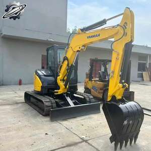 99% NEUF YANMAR VIO55 MINI-EXCAVATRICE HYDRAULIQUE À CHAÎNES RUBBER TRACK EN STOCK - Product Image 4