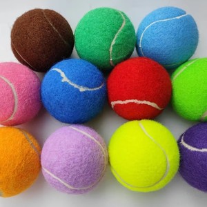 Mingyi Brothers Colorful <b>Tennis</b> <b>Ball</b> Toys Chemical Fiber Material For Dogs Children - Product Image 5