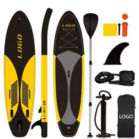 Planche à pagaie gonflable durable bon marché d'usine isup de pêche sup gonflable pour planche de surf avec siège paddleboard gonflable