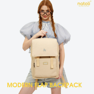 NATOLI marque de haute qualité mode affaires unisexe imperméable polyester sac à dos pour ordinateur portable intérieur fermeture éclair poche fermeture éclair - Product Image 3