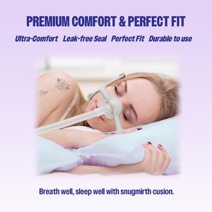 Cojín Nasal de Repuesto para CPAP <span class=keywords><strong>Airfit</strong></span> <span class=keywords><strong>N20</strong></span>, Inserto de Silicona para <span class=keywords><strong>Mascarilla</strong></span>, Resistente a Fugas, Accesorios para CPAP, Fabricante OEM ODM - Product Image 2