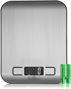 Báscula Digital de acero inoxidable para cocina, 304 gramos y onzas - Product Image 1
