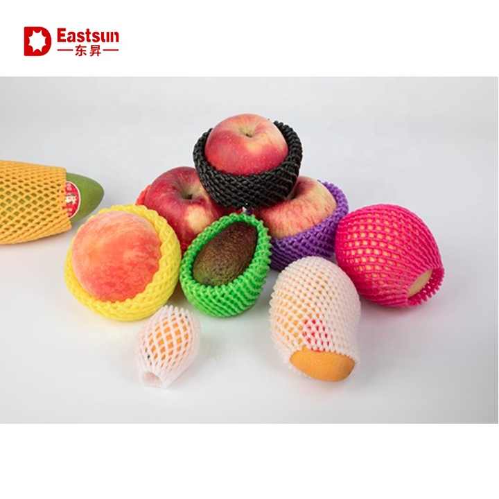 水果保护网七彩水果泡沫网pe水果epe泡沫网