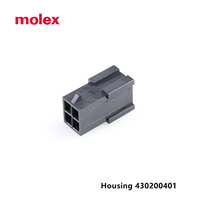 Molex 0430200401 Micro-Fit 3.0 Series 4 Position Nylon-Stecker gehäuse 3,00mm Kfz-Kabelst ecker