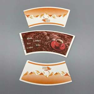 แก้วกระดาษเคลือบ PE สองด้าน คุณภาพสูง หนา 150 แกรม ปลอดภัยต่อสิ่งแวดล้อม กันน้ำ ลายพัดลม สำหรับใส่อาหาร ก๋วยเตี๋ยว ขนม สลัด - Product Image 2