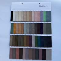 Cuir microfibre résistant aux rayures 1,4 mm pour chaussures, siège de voiture, sac, canapé, cuir Faxu, cuir PU, tissu en rouleau, matériaux Cuero Pelle