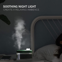 Hxtc88 maison Rechargeable double buse brume fraîche diffuseur d'arôme d'huile essentielle purificateur d'air à ultrasons Portable Mini humidificateur Usb