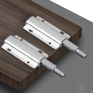 Interruptor de Botón Pulsador Oculto con Contacto de Bola de Resorte Automático para Puerta de Armario/Guardarropa, Sin Manija - Product Image 2