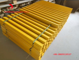 Xby 30*5 mét 30x100cm lối đi màu vàng tương đương nosing Hot mạ kẽm Thép Grating/kim loại sàn nướng/Thép Grate lưới - Product Image 5