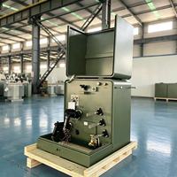 Transformateur monophasé monté sur socle, norme IEEE, 50/60 Hz, 10-250 kVA, 333 kVA, sortie 10 kV, 20 kV, 35 kV, 380 V pour système d'alimentation électrique