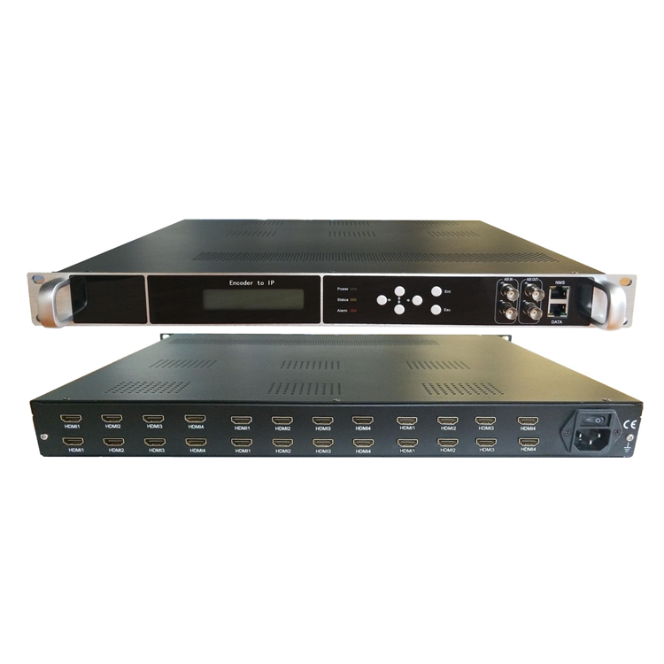 Кодировщик Catcast h.265 24 в 1 H.264 IPTV, кодировщик кабеля TV, цифровой кодировщик ASI IP HEVC H.265