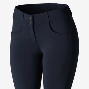 Pantaloni da equitazione senza stampa personalizzata in Silicone e Logo ricamato che salta pantaloni da spettacolo equestri di alta qualità - Product Image 2