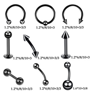 Kit de perçage d'oreille stérile, <span class=keywords><strong>pistolet</strong></span> de perçage sans douleur pour cartilage, <span class=keywords><strong>tragus</strong></span>, hélix, ensemble d'outils de perçage, bijoux à clous - Product Image 6
