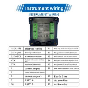 Jishen 220V yüksek aralıklı korozyona dayanıklı PFA elektrot sensörü İletkenlik test cihazları yüksek konsantrasyon için 2000ms 1 - Product Image 4