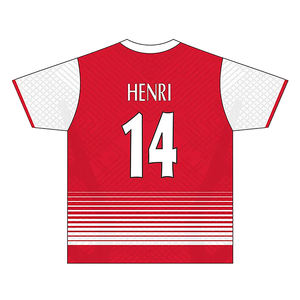 بالجملة الرجعية البوليستر فارغة كرة القدم جيرسي تصميم Camisetas De Futbol مخصص لكرة القدم مجموعات موحدة للرجال - Product Image 2